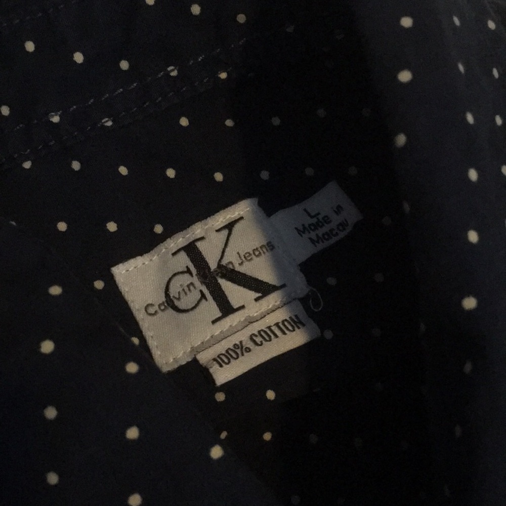 Calvin Klein Button Up/Collar - image 5